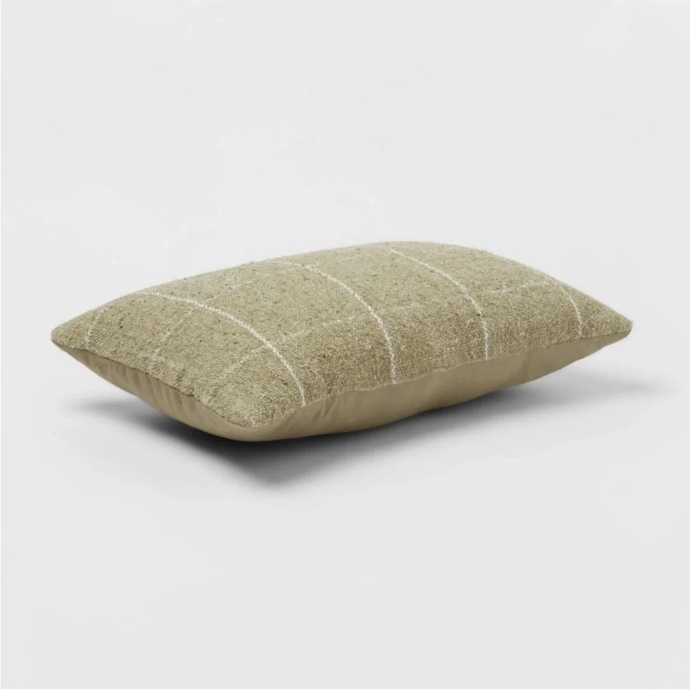 NEW Threshold Green Accent Pillow